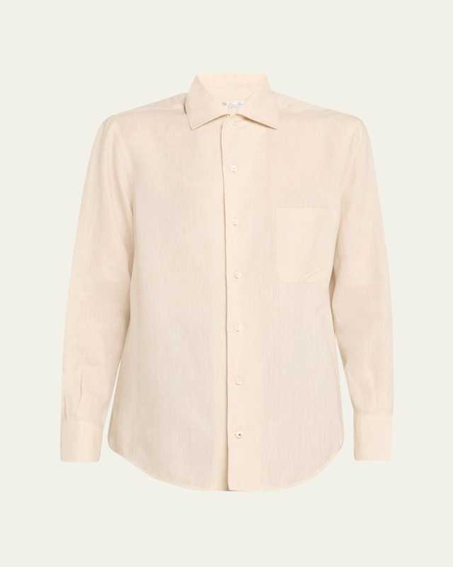 Andre Button Down Linen Solaire Shirt